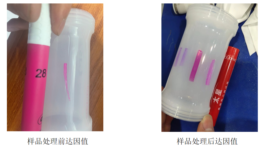 PP聚丙烯等离子表面处理前后达因值变化